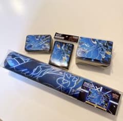 韓国限定☆コリアンリーグ メガリザードンX ポケカ サプライ4点セット 