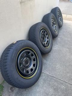 ルノーカングー2 スタッドレスタイヤ＆デイトナホイールセット（ 4本