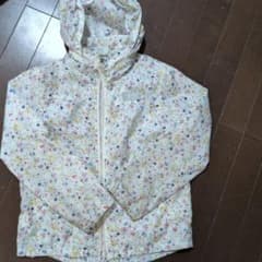 花柄 フード付き ウィンドブレーカーのサムネイル