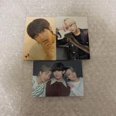 BTS V テヒョン ミニフォト トレカ 3枚セット - メルカリ