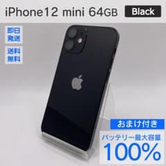 iPhone 12 mini 64GB バッテリー100% おまけ付き 765 - メルカリ