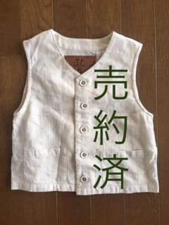 コットンリネン　ベスト　✴︎touffe touffe✴︎のサムネイル