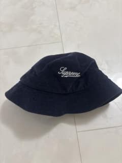 Supreme バケットハット コーデュロイ ネイビー S/M - メルカリ