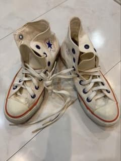 CONVERSE All Star ハイカットスニーカー　オレンジ＆パープルのサムネイル