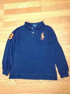 POLO RALPH LAUREN 長袖ポロシャツ ネイビーのサムネイル
