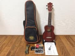 【極美品】レオラニ LEOLANI ウクレレ LM-1S 付属品多数 フルセット 極美品】レオラニ LEOLANI ウクレレ LM-1S 付属品多数 フルセット