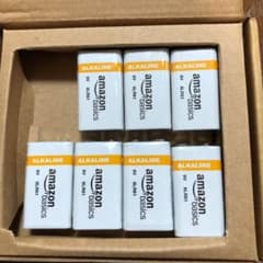 amazon basic アルカリ乾電池 9V 7個のサムネイル