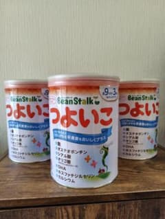 BeanStalk つよいこ 粉ミルク 9ヶ月から3歳　送料無料のサムネイル