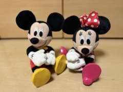 ミッキーマウス ミニーマウス ぬいぐるみ 2体セットのサムネイル