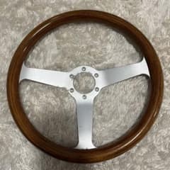 ウッドステアリング　メーカー不明のサムネイル