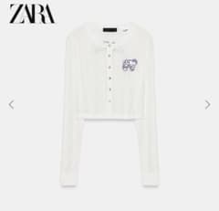 【ほぼ未使用】ZARA ハローキティ＆フレンズ ニット カーディガン