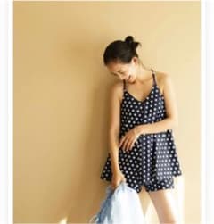新品値下げ★ドット柄水着★titivate武智志穂さんコラボのサムネイル