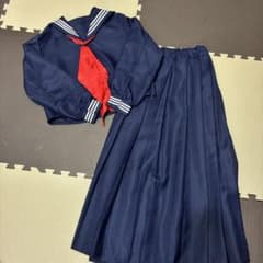 セーラー服 コスプレ衣装 上下セット ネイビーのサムネイル