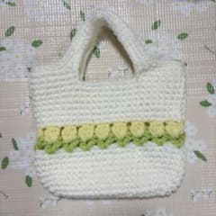 ハンドメイド チューリップトートバッグのサムネイル