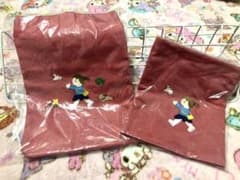 ファミリア　上履き入れ　コップ袋　巾着　familiar 新品未使用　上履き袋のサムネイル