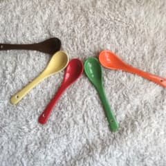 陶器スプーン5本セットのサムネイル