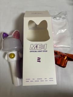 ME:I 公式ペンライト 猫耳デザイン　銀テープ付きのサムネイル