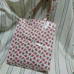【お値下げ】♡キャスキッドソン　ブックバッグ　ウィズ　ガセット　ボタンローズ♡のサムネイル