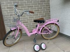 Jennifer 幼児用自転車 ピンク 補助輪付き　18インチ Jennifer 幼児用自転車 ピンク 補助輪付き 18インチ - メルカリ