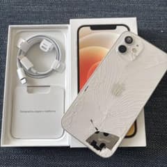 iPhone12　ホワイト　64GB 【ジャンク品】 iPhone12 64GB ホワイト ジャンク品 - メルカリ