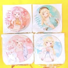 ヒメヒナ　缶バッジ4種コンプリート　GiGO限定