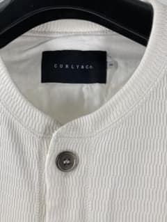 CURLY&CO. ホワイト CURLY BLACK シルクサーマルカーディガンのサムネイル