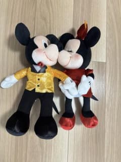 ミッキー ミニー カップル ぬいぐるみ