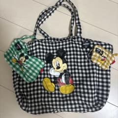 ZARA ディズニー ミッキー トートバッグ ポーチ付きのサムネイル