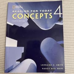 READING FOR TODAY CONCEPTS 4 第四版のサムネイル