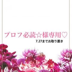 プロフ必読☆様 専用のサムネイル