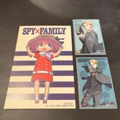 SPY×FAMILY 엽서 씰 2장