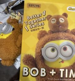 미니언 52TOYS BOB+TIM TWINSIES 밥 봉제인형