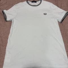 フレッドペリー　FRED PERRY 半袖　水色　メンズ
