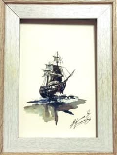 絵画 航海 micchan作 - メルカリ