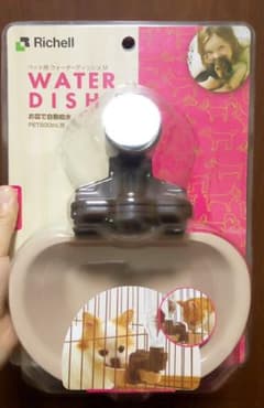 新品 ☆ 美品 ☆ ペット用　ウォーター　ディッシュ　Mのサムネイル