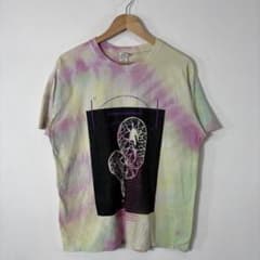 タイダイ柄 グラフィックTシャツ M相当 総柄 古着のサムネイル