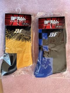BULL FIGHT バスケットボール ソックス 2足セットのサムネイル