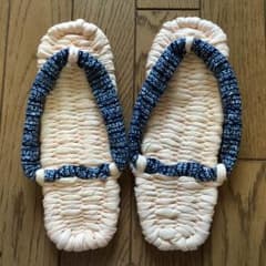 手作り 布ぞうりのサムネイル