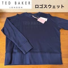 ★新品★TED BAKER LONDON　ロゴ　スウェット　トレーナー　ネイビー ☆新品☆TED BAKER LONDON ロゴ スウェット トレーナー ネイビー