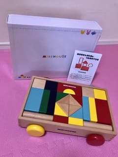ミキハウス・ウッドブロック（積み木）のサムネイル