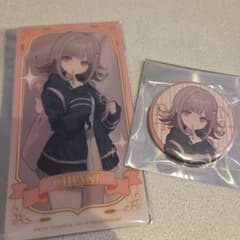 七海千秋 ダンガンロンパ ドンキ 缶バッジ クリアカード - メルカリ