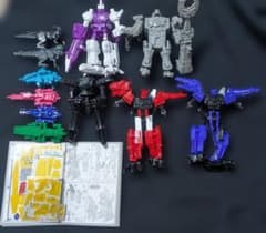 ミニプラ 獣電戦隊キョウリュウジャー まとめ シール未使用 一部ジャンクのサムネイル