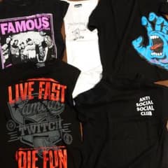 Famous他Tシャツ5枚まとめ売りのサムネイル