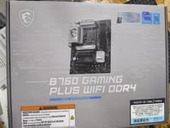MSI B760 GAMING PLUS WIFI DDR4 本体のサムネイル