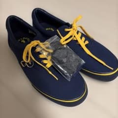 Polo ネイビー/イエロー スニーカーのサムネイル