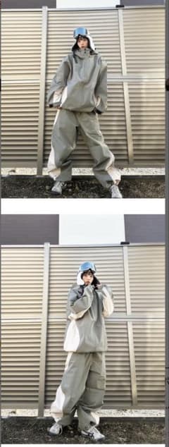 Peace スノーボードウェア グリーン HIMASS MANIA 上下セット - メルカリ