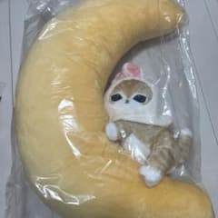 이치 반 쿠지 mofusand A 상 달의 토끼 냥 안아 봉제 인형