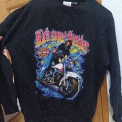 タ*読様 80s Harley-Davidson スウェット トレーナー USAのサムネイル