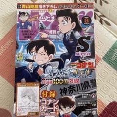 少年サンデーS 2026年8月号 名探偵コナン付録カード付 - メルカリ
