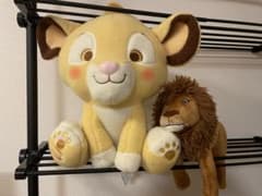 ⭐︎未使用⭐︎ライオンキング　シンバ　ムファサ　BIGぬいぐるみ